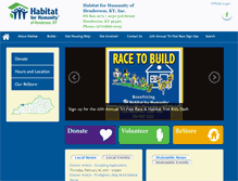 Tablet Screenshot of hendersonhabitat.org